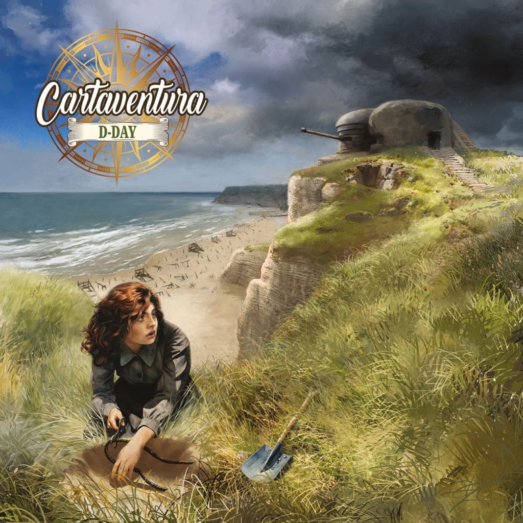 Cartaventura: D-Day board game cover
