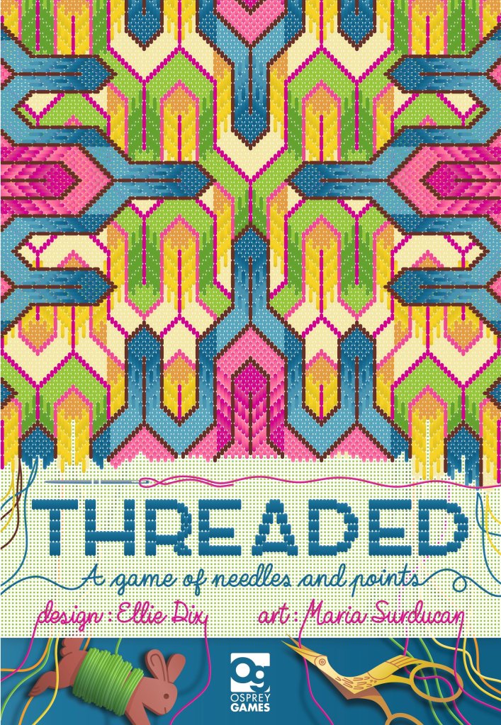 Threaded: A Game of Needles and Points board game cover