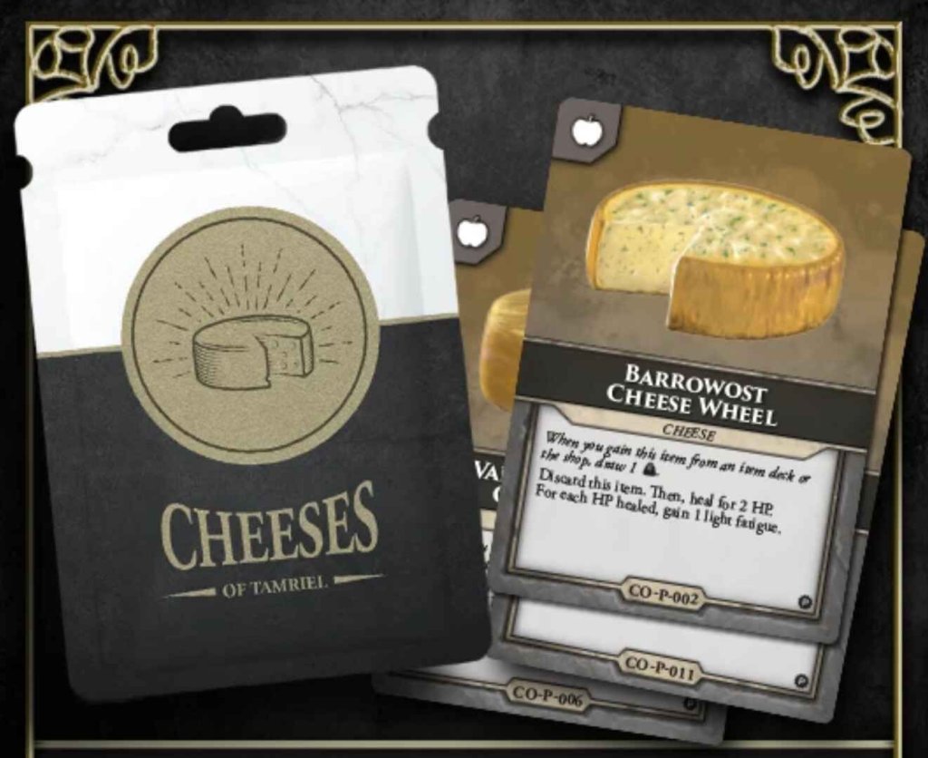 The Elder Scrolls: Betrayal of the Second Era – Cheeses of Tamriel board game cover