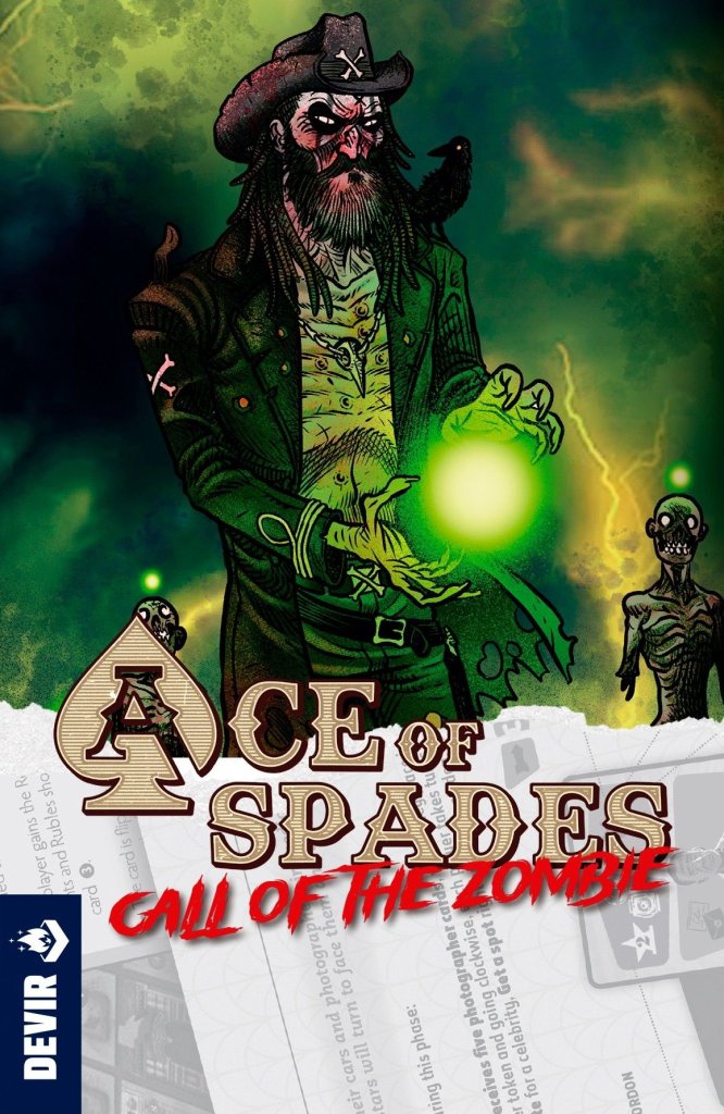 Ace of Spades: Call of the Zombie board game cover