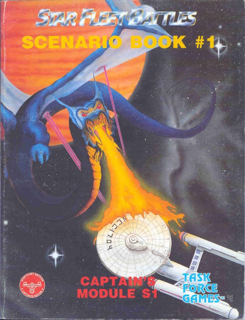 Star Fleet Battles: Module S1 – Scenario Book #1 board game cover