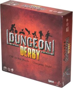 Dungeon Derby board game cover