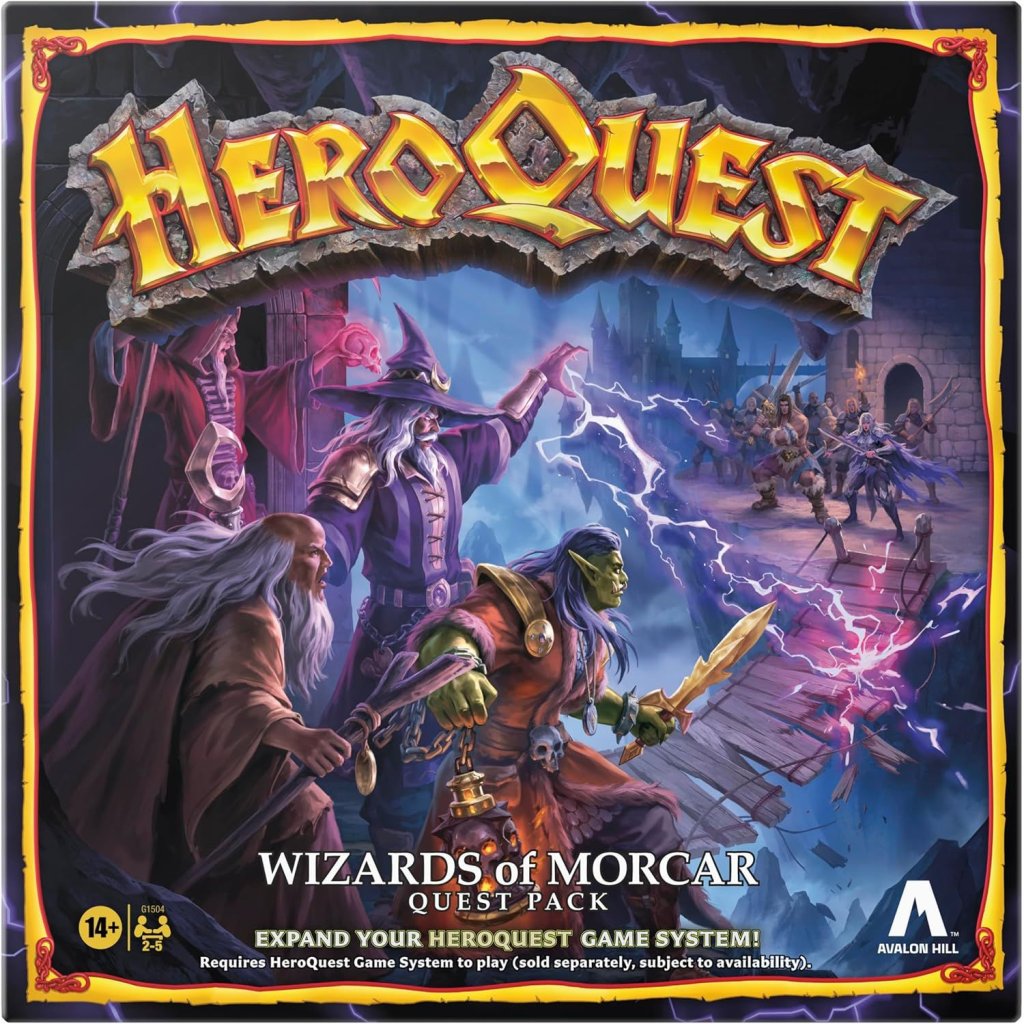 HeroQuest: Wizards of Morcar board game cover