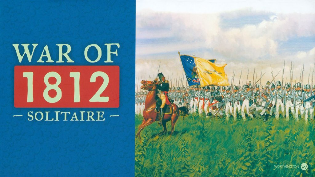 War of 1812: Solitaire Travel Game board game cover