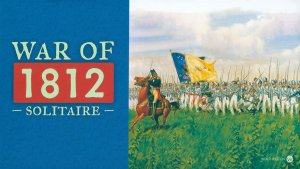 War of 1812: Solitaire Travel Game board game cover