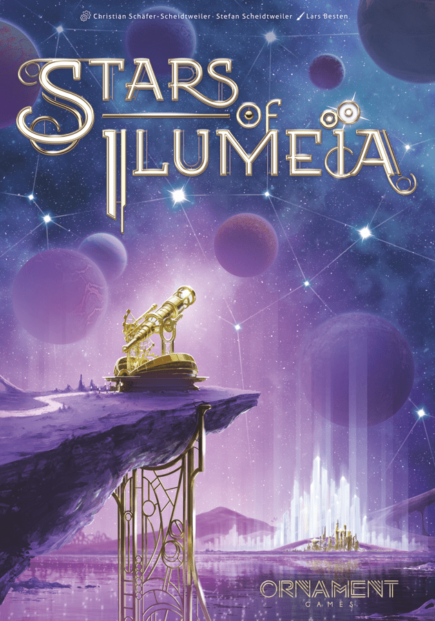 Stars of Ilumeïa board game cover