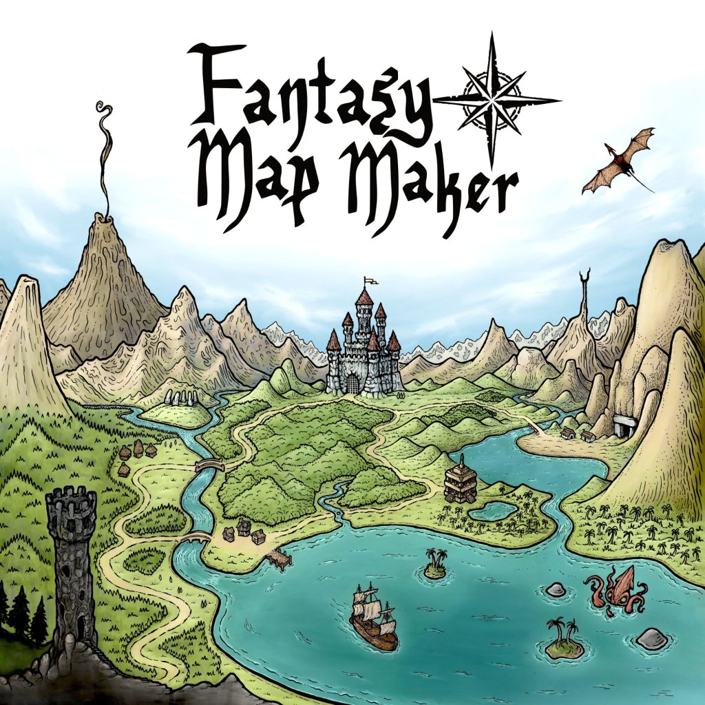 Fantasy Map Maker board game cover