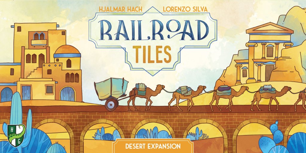 Railroad Tiles: Desert Expansion board game cover