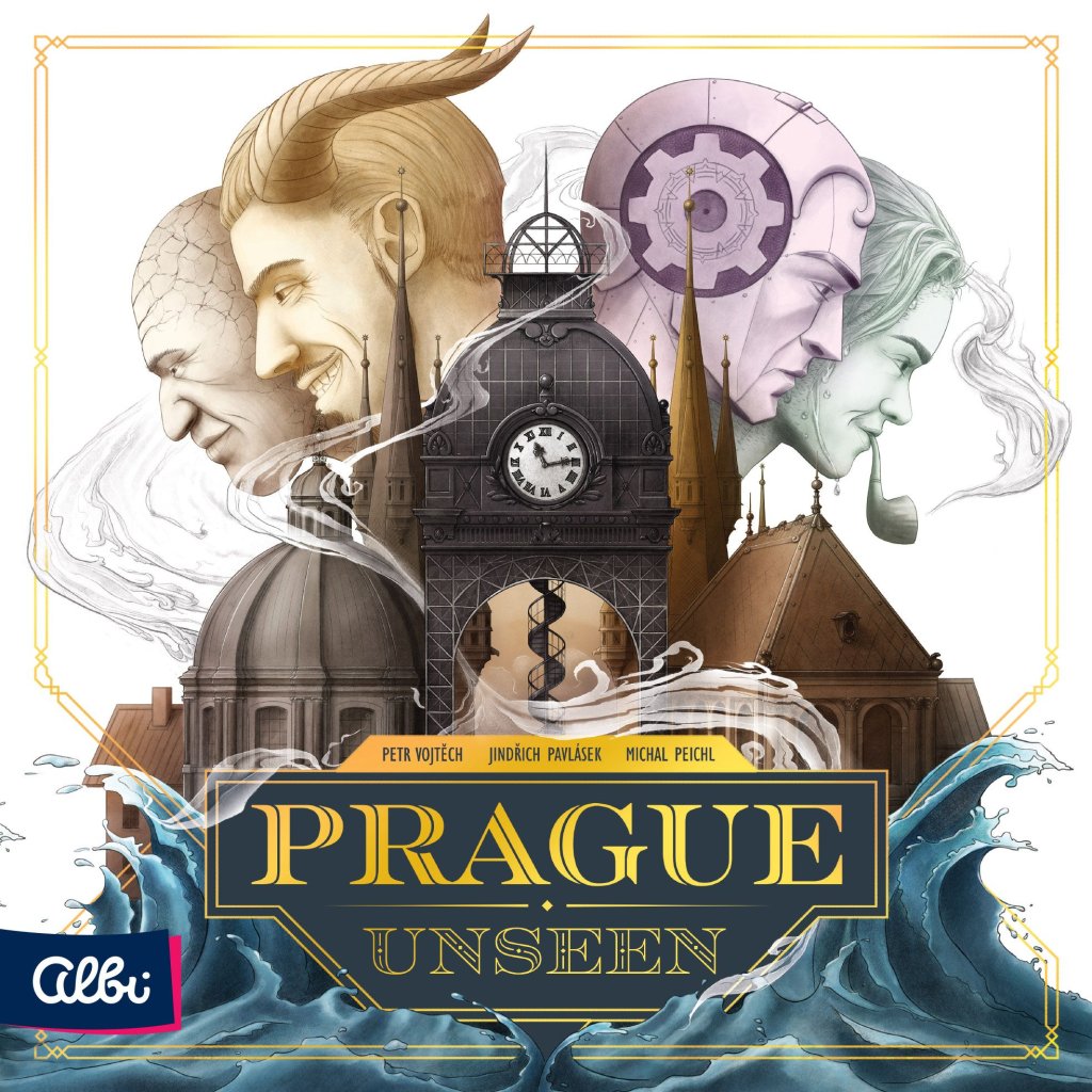 Prague Unseen board game cover