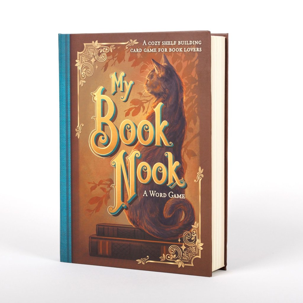 My Book Nook: Cozy Word Building Game board game cover