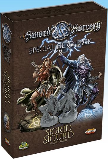 Sword & Sorcery: Special Hero Pack – Sigrid / Sigurd: Thane / Skald board game cover