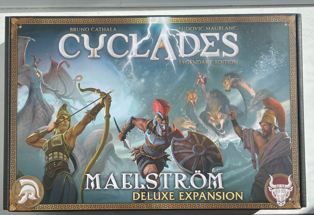 Cyclades: Legendary Edition – Extension Maelström board game cover
