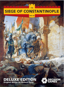 The Siege of Constantinople: The End of the Middles Ages 1453 A.D. board game cover