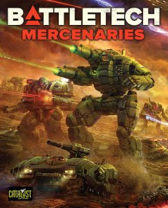 Battletech: Mercenaries Box Set board game cover