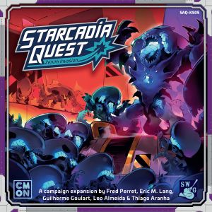 Starcadia Quest: Zenith Invasion board game cover