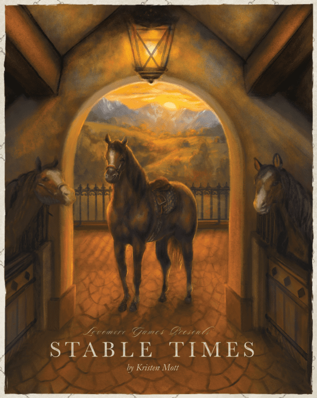 Stable Times board game cover