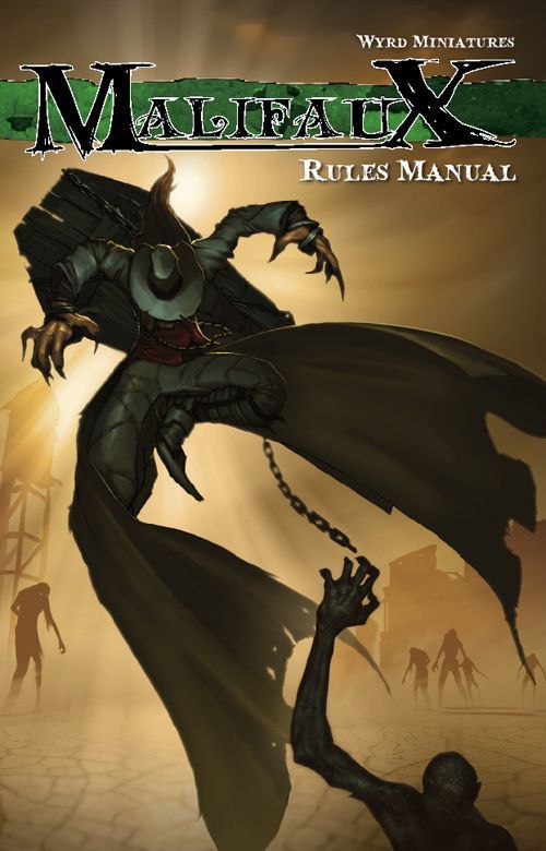 Malifaux Rules Manual board game cover
