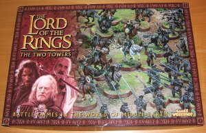 The Lord of the Rings: The Two Towers board game cover