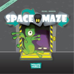 Space Maze board game cover