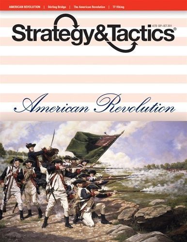The American Revolution: Decision in North America board game cover