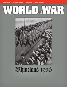 The Rhineland War, 1936-37 board game cover