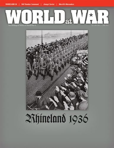 The Rhineland War, 1936-37 board game cover